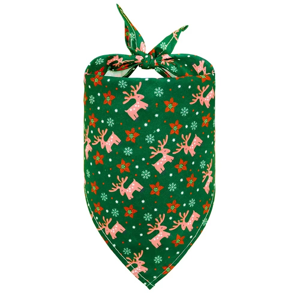 Christmas Pets Bandana - Festive Pet Accessory for Cats & Dogs