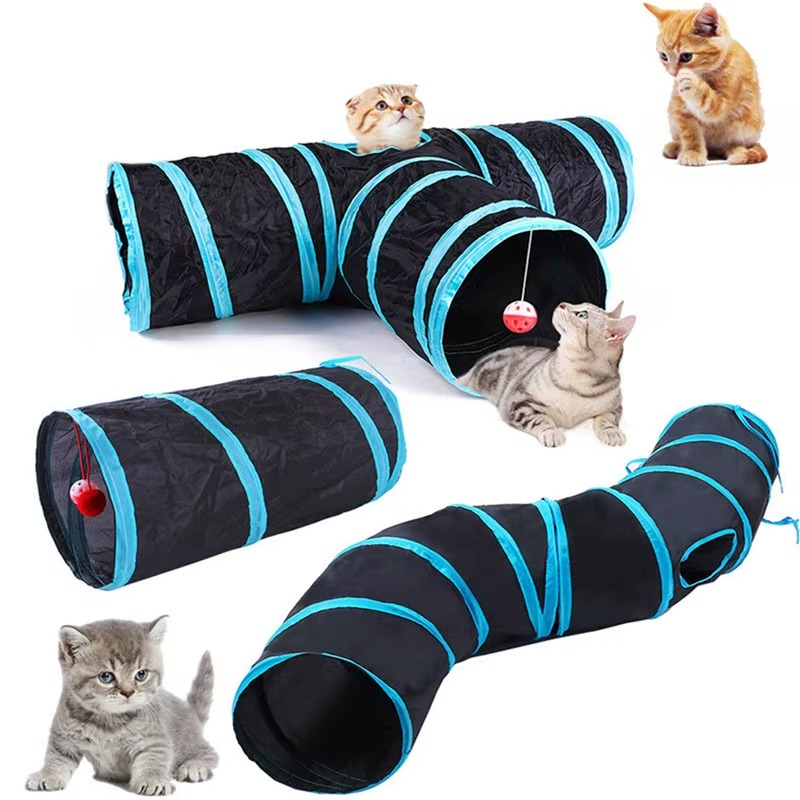 Cat Tunnel - Foldable Interactive Play Area